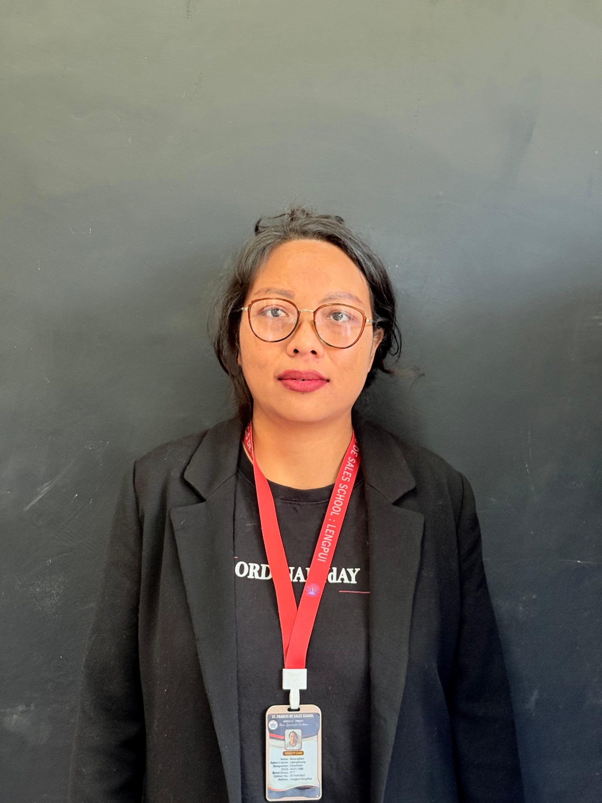 MAAM ROSANGPUII, CLEANING STAFF